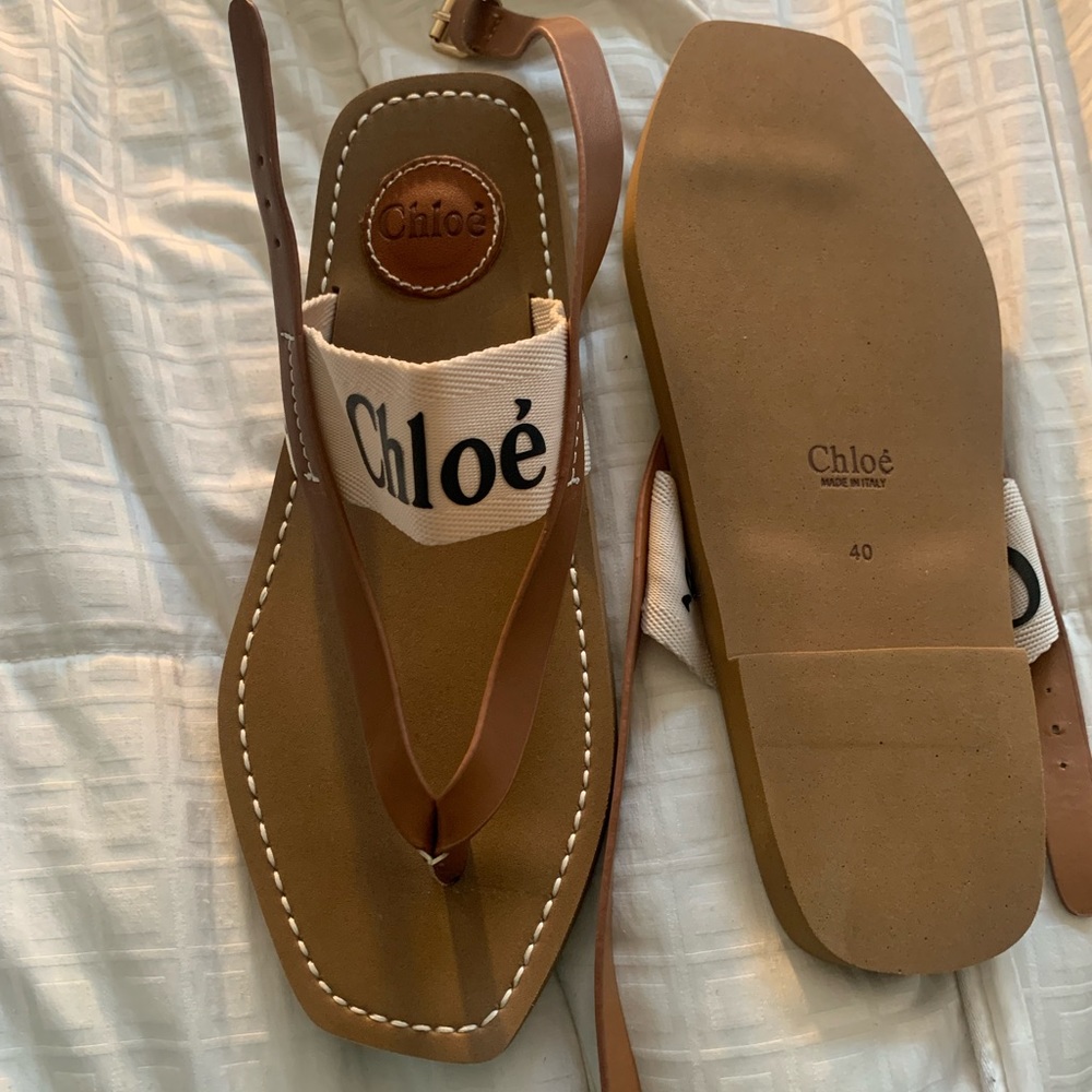 Brand new Chloe sandals without box.